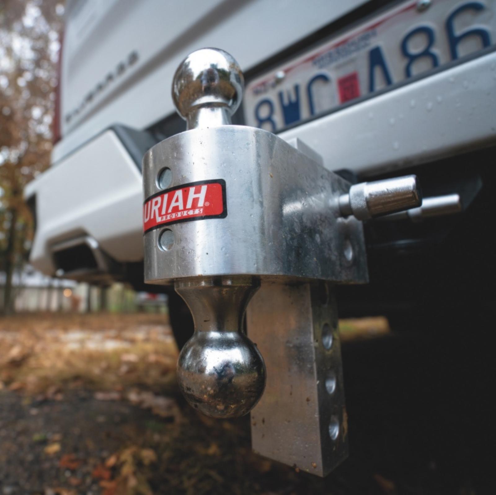 Uriah Aluma-Tow Hitch Mount with 6" Drop On a Truck