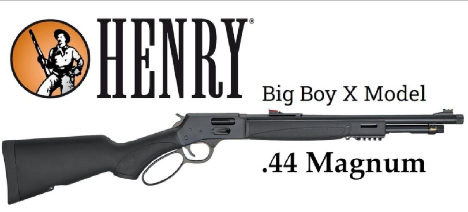Henry Big Boy X Model  .44 Magnum Lever Action Rifle