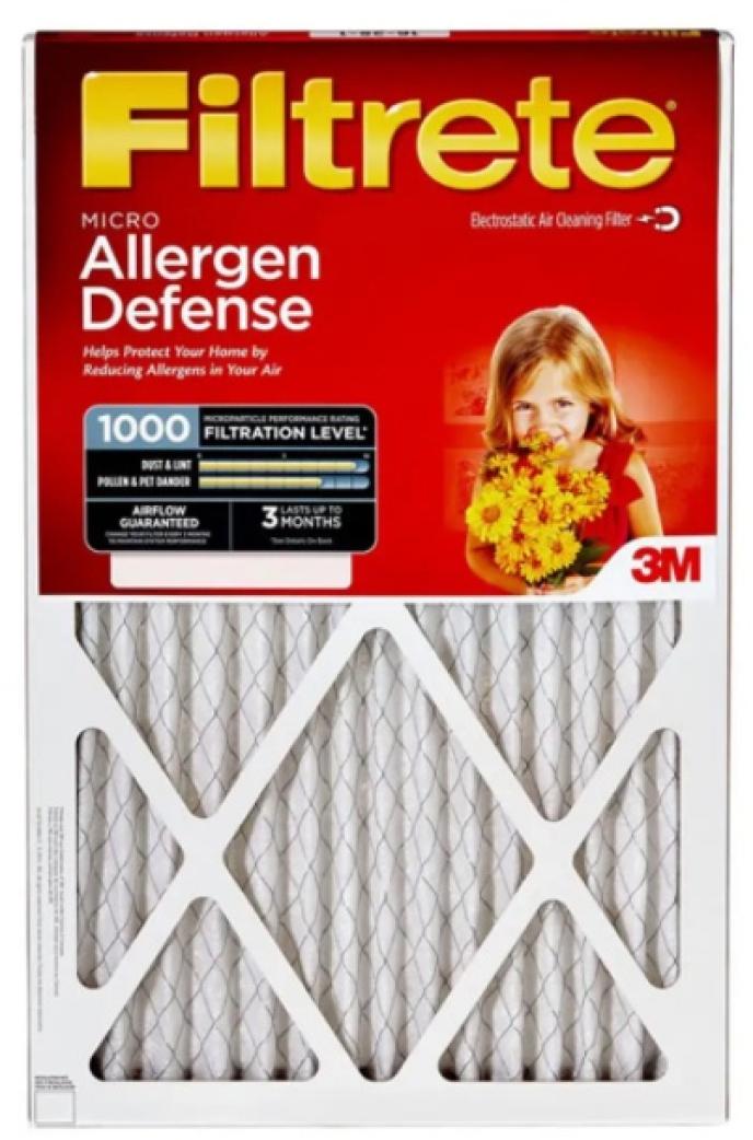 Filtrete 3M 16x25x1 Micro Allergen Reduction Air Filter - 6 Pack