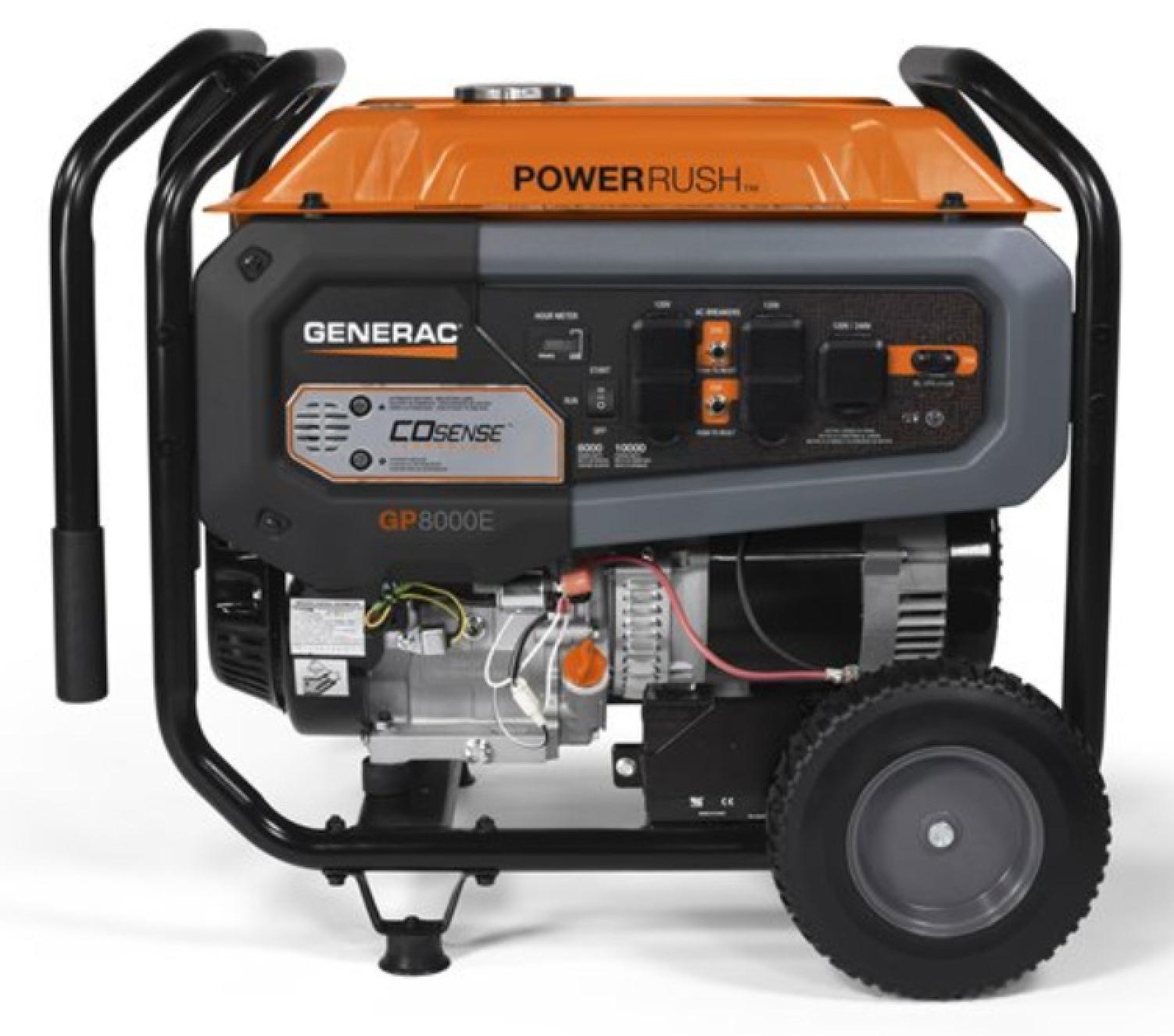 Generac GP8000E COSense 50ST Portable Generator