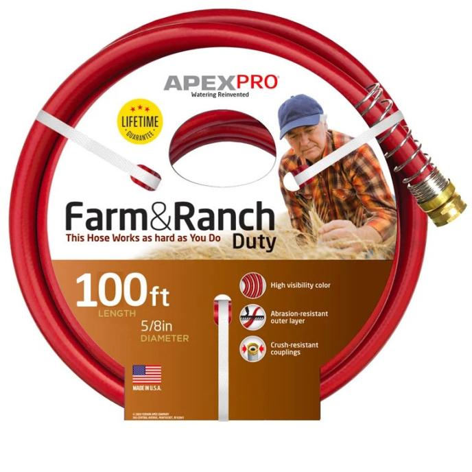 Farm & Ranch 5/8" x 100' Hose
