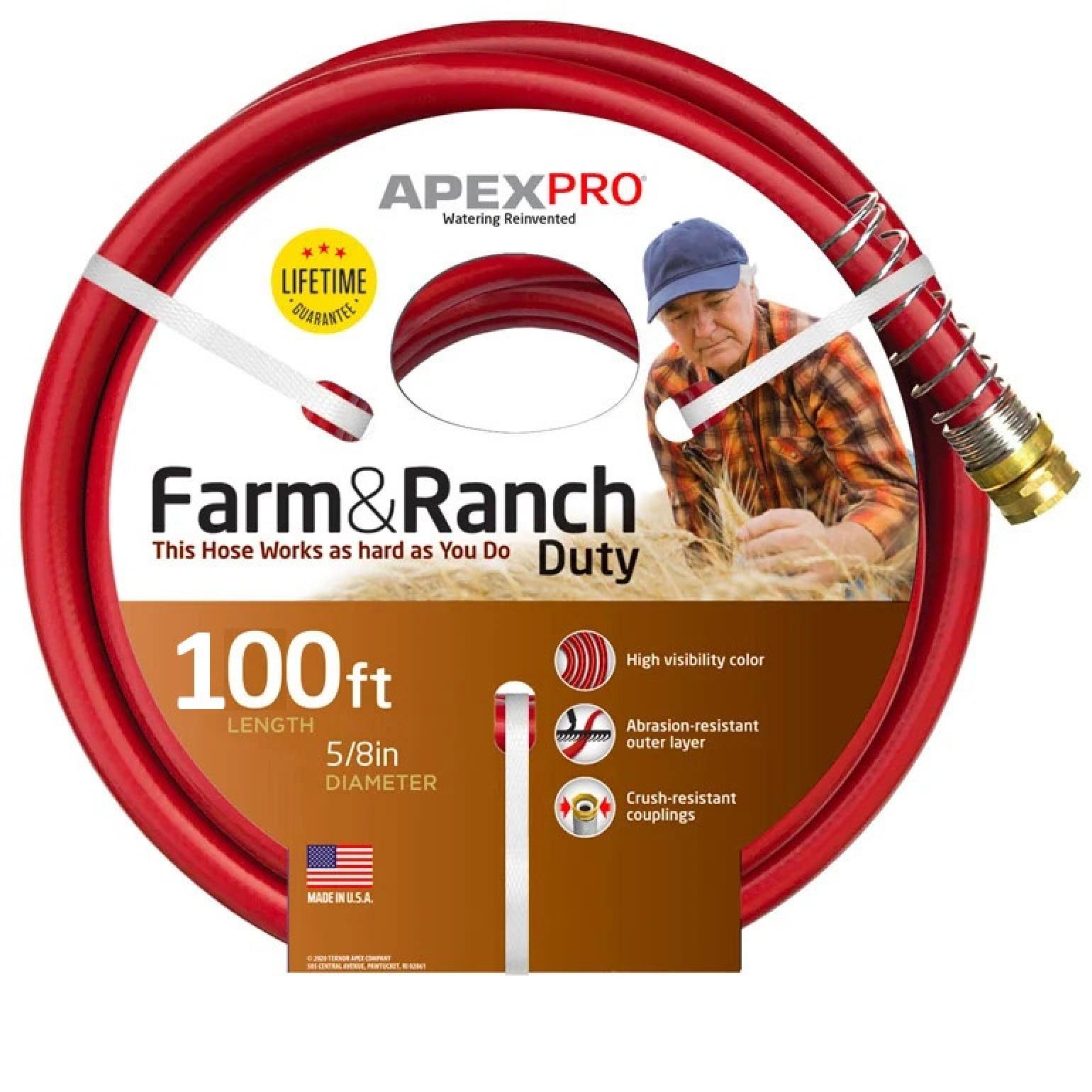 Farm & Ranch 5/8" x 100' Hose