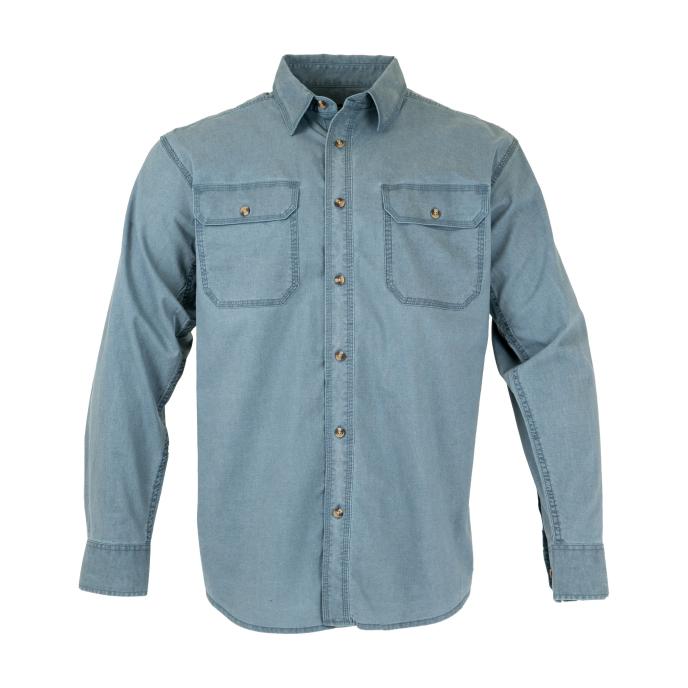 Noble Outfitters Men's Long Sleeve Weathered Work Shirt