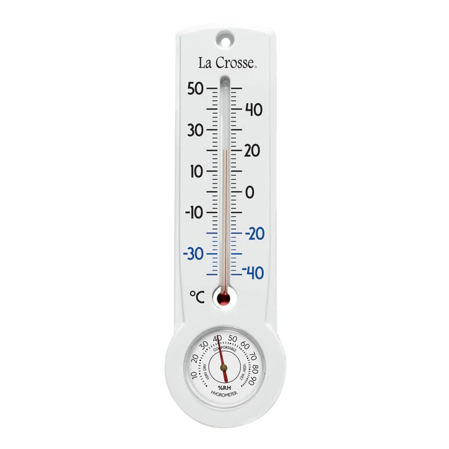 La Crosse Thermometer Hygrometer with Key Hider
