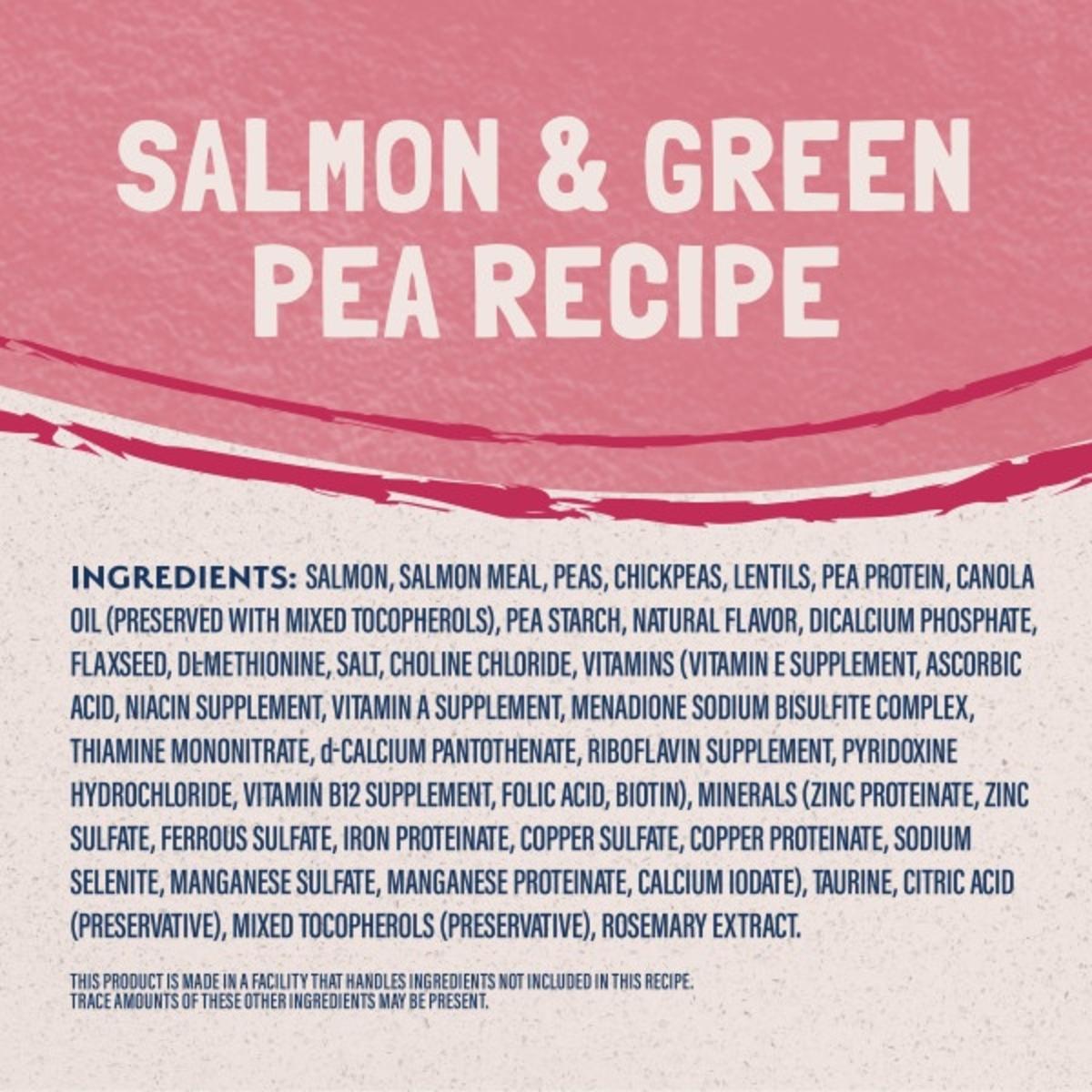 Salmon & Green Pea