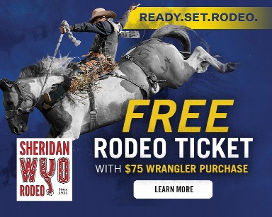 Sheridan WYO Rodeo Info Banner Mobile