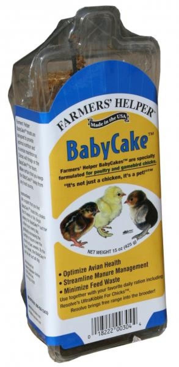 Farmers Helper Baby Cake Poultry Supplement