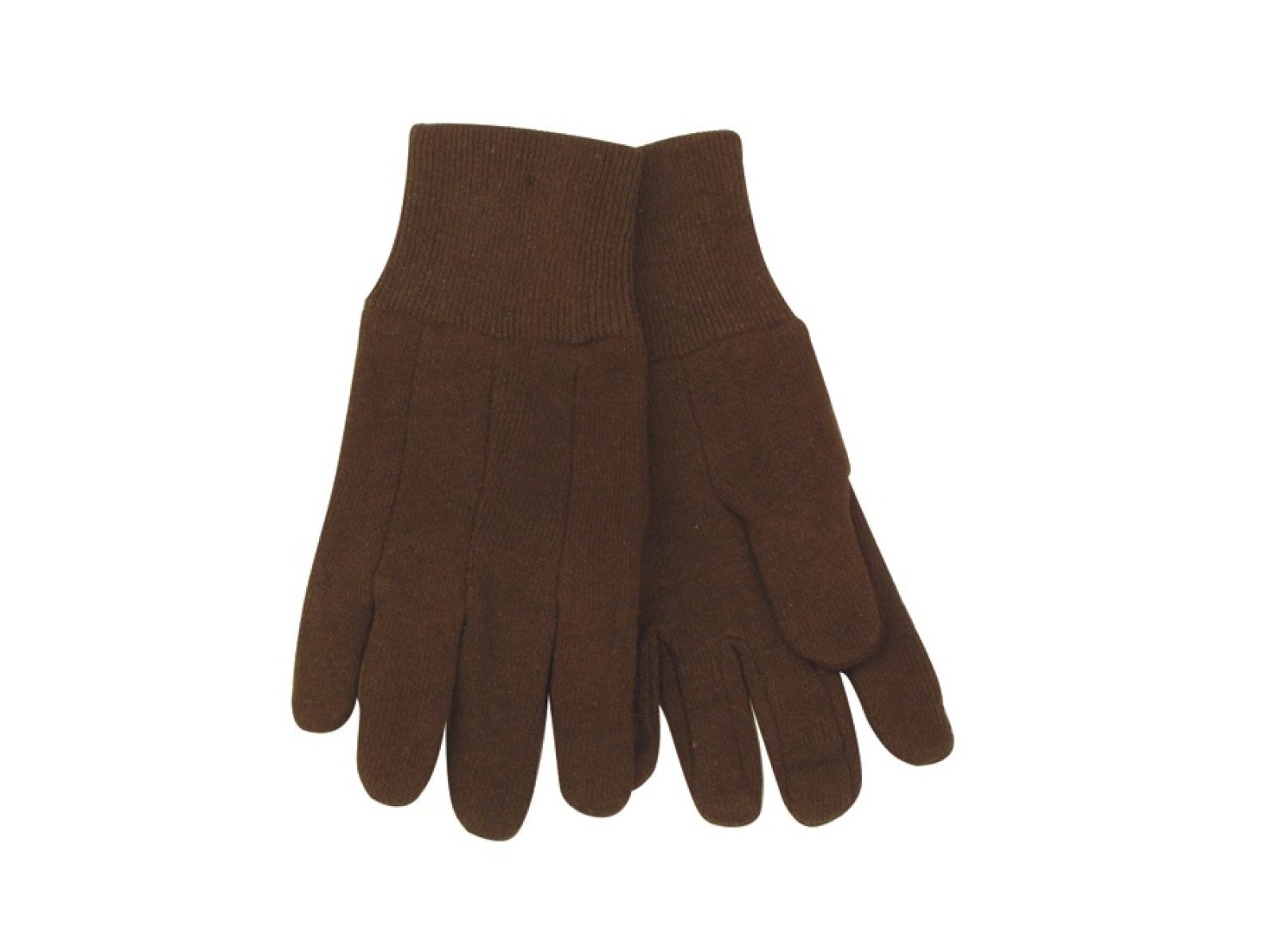 Kinco Kid's Brown Jersey Gloves