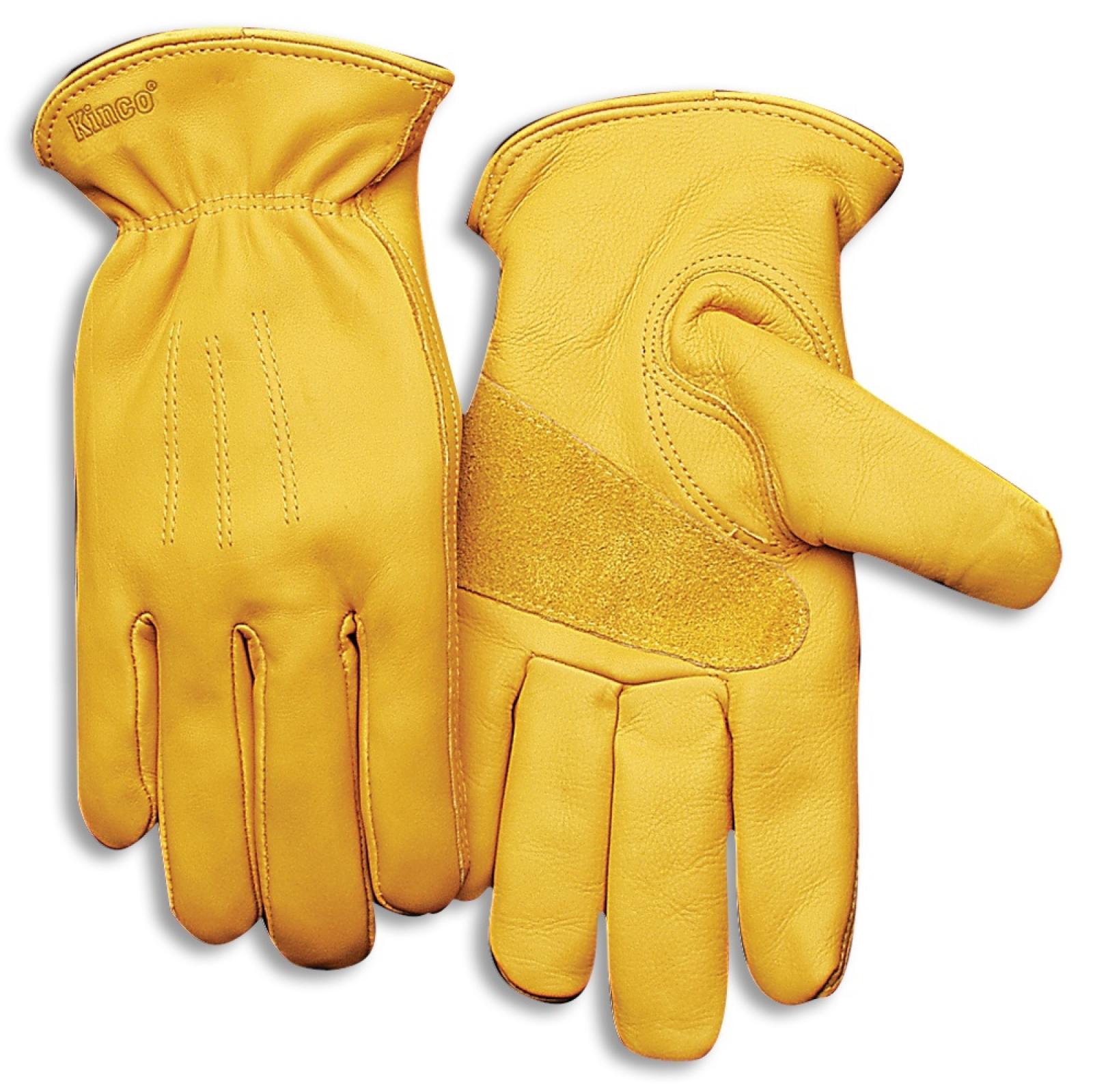 Kinco Men's Premium Grain Cowhide Driver Gloves