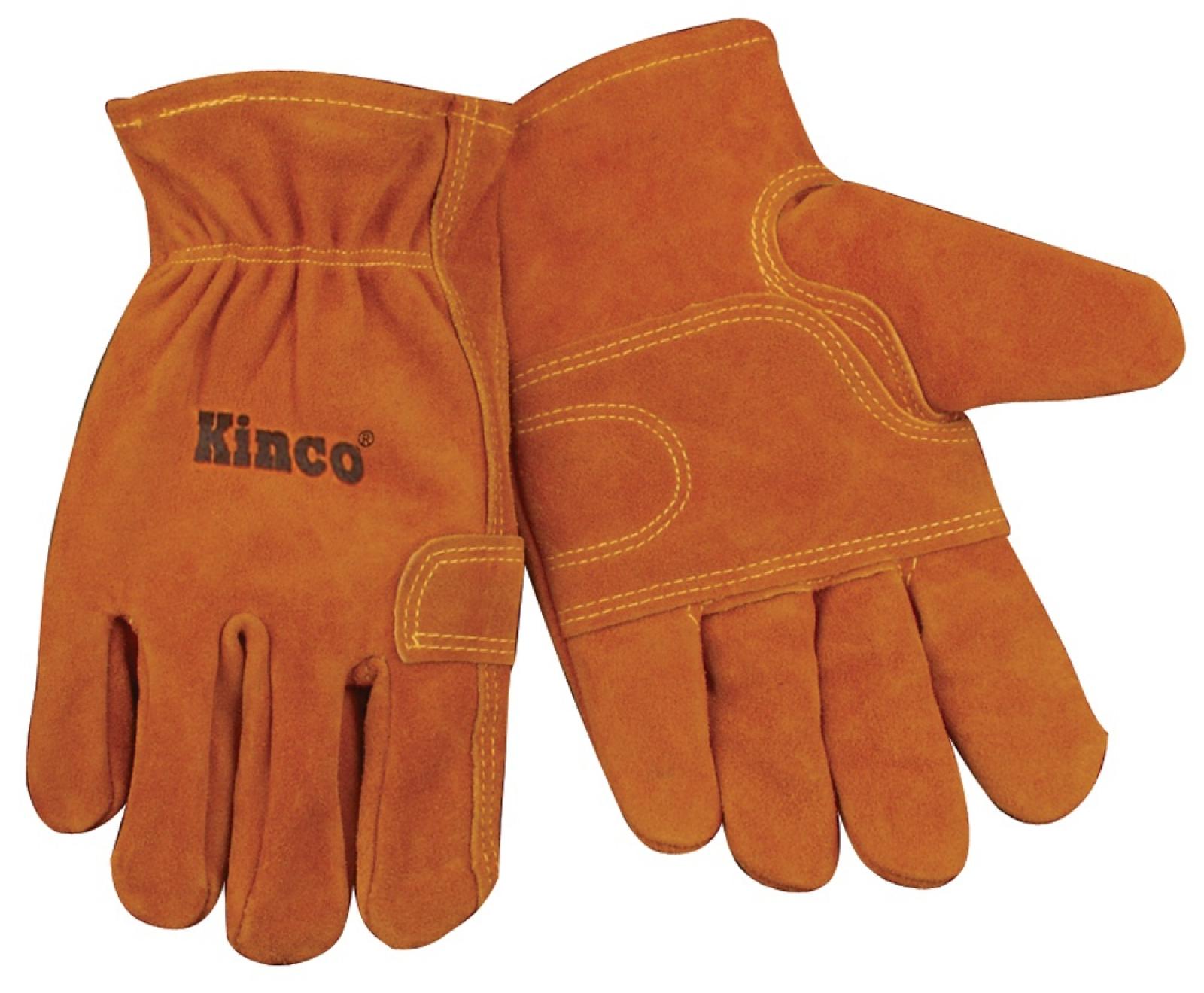 Kinco Men's Suede Cowhide Driver Gloves