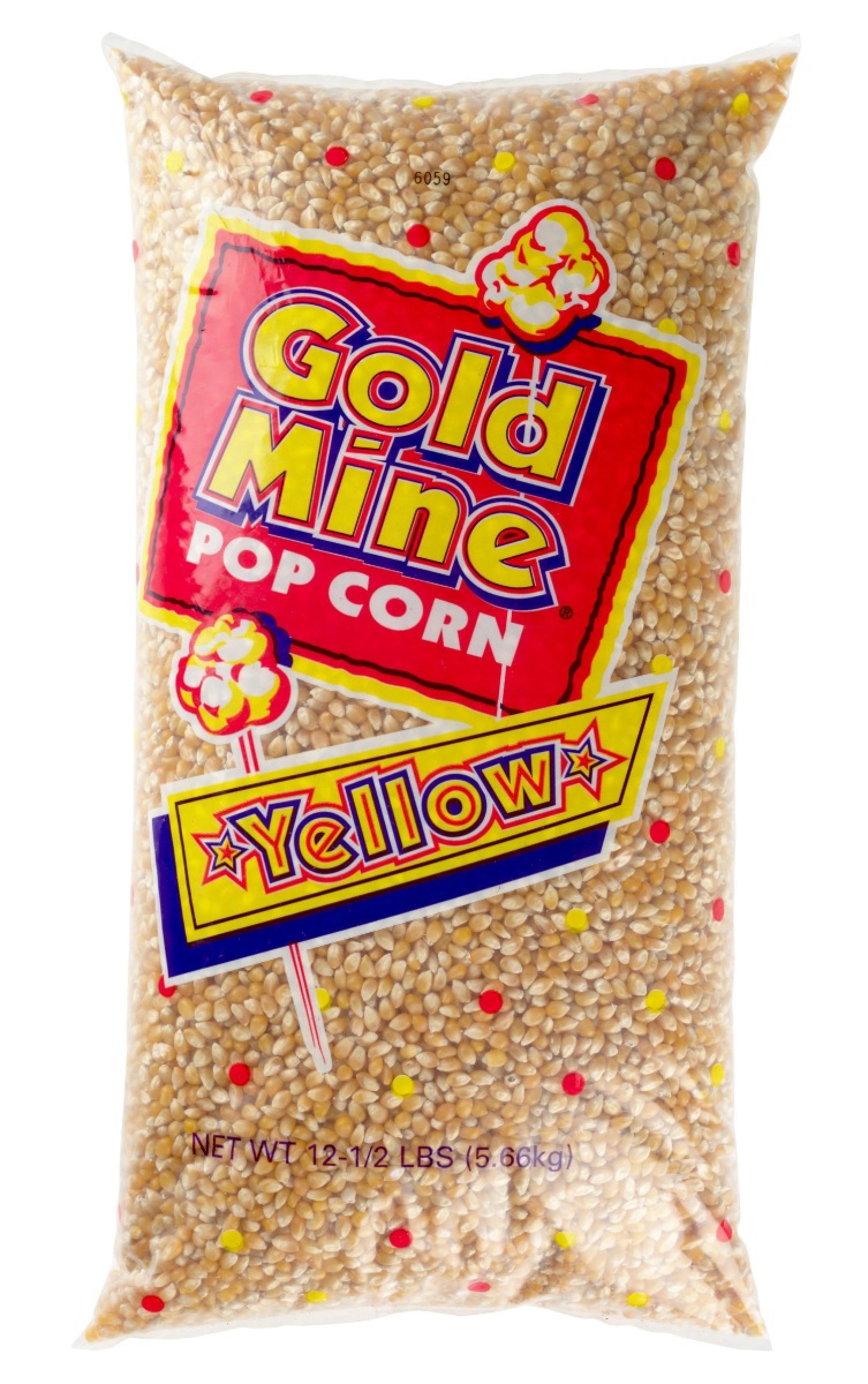Yellow Popping Corn 12.5 lbs