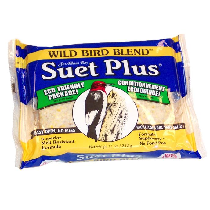 Suet Plus Wild Bird Blend Suet Cake
