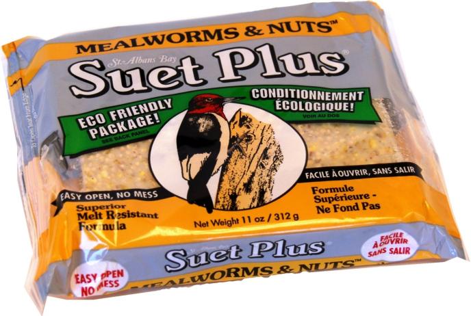 Suet Plus Worms & Nuts Blend Suet Cake