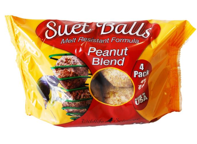 Suet Ball Peanut Blend 4 Pack