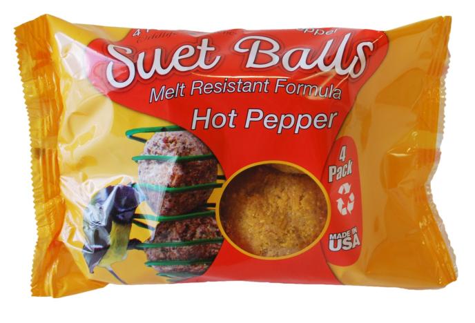 Suet Ball Hot Pepper 4 Pack