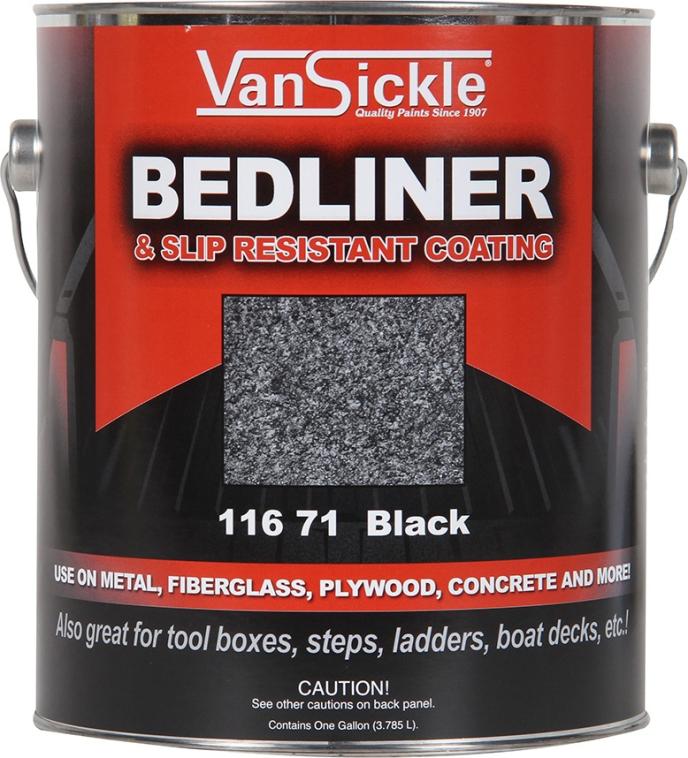 Bedliner & Slip Resistant Black 1 Gallon