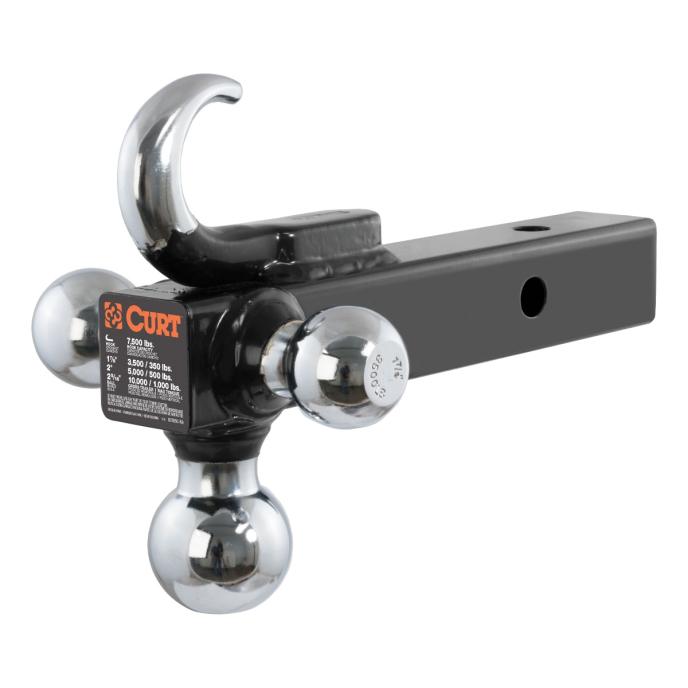 Tri-Ball Mount with Tow Hook