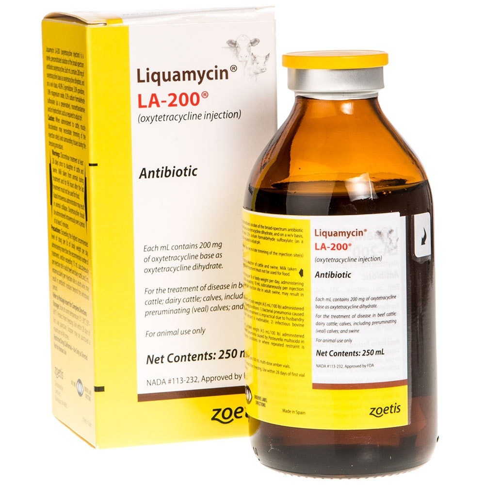 Liquamycin LA-200 250 ML | Products | Shipton's Big R Store