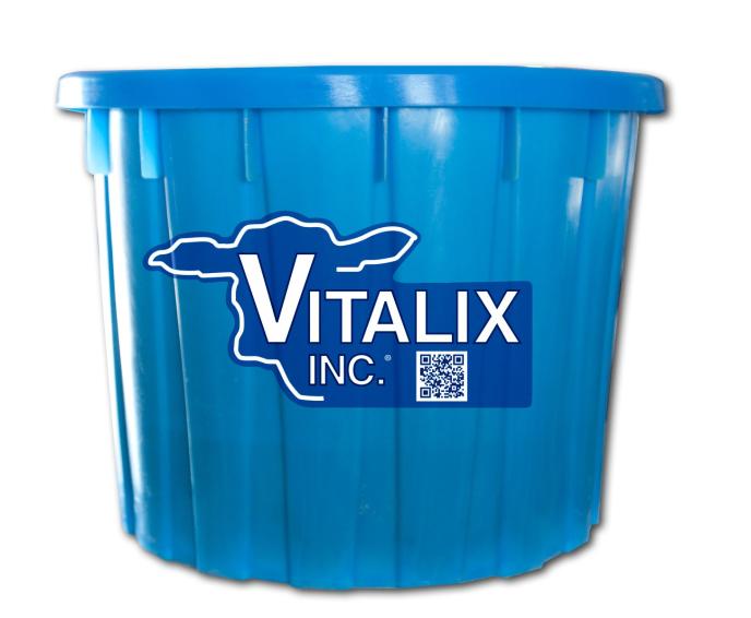 125# All Natural Vitalix 19% Lick Tub with IGR