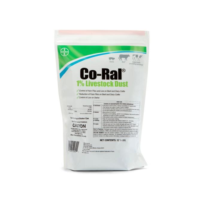 Co-Ral 1% Livestock Dust 12.5#