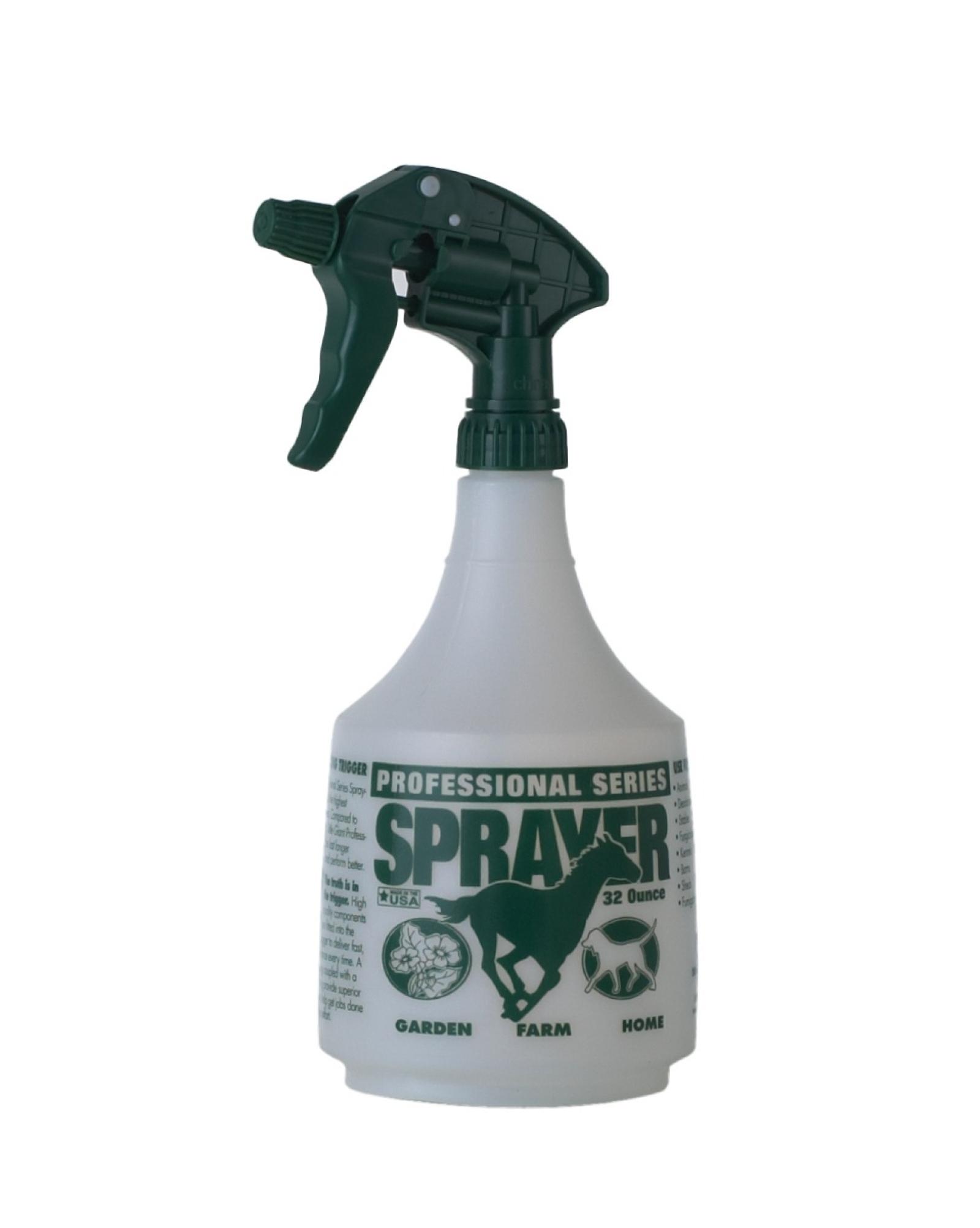 32 Oz Plastic Spray Bottle Green