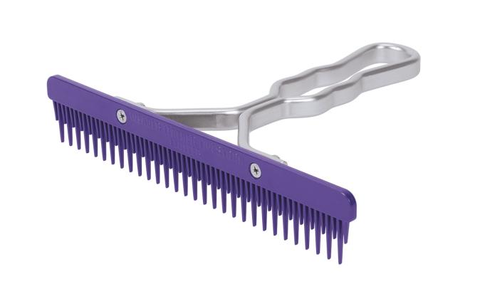 Fluffer Comb with Aluminum Handle