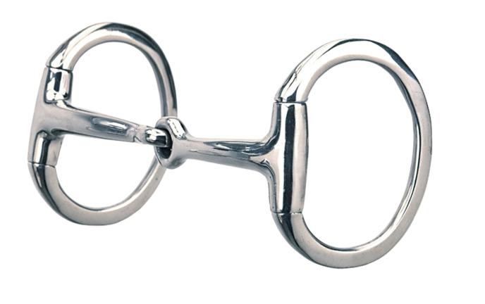 Weaver Leather Eggbutt Snaffle Bit with 5" Solid Mouth