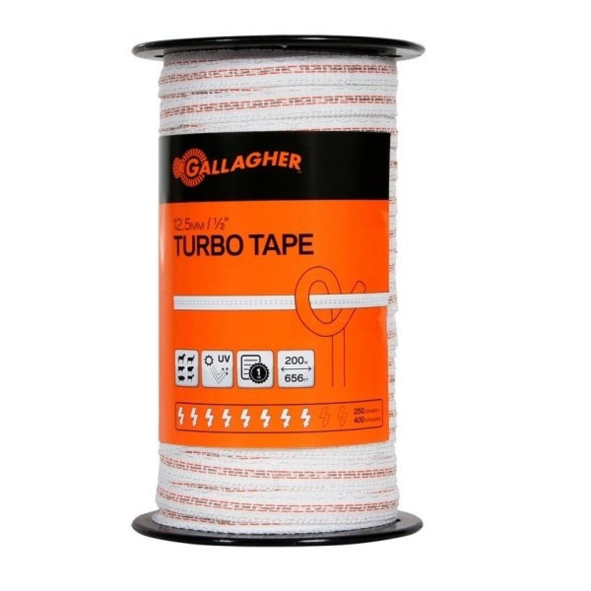 Turbo Electric Tape 656' Long 1/2" Wide