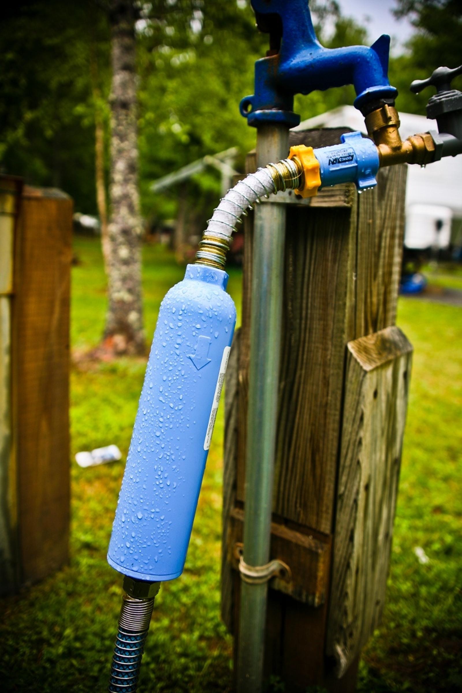 TastePURE Water Filter (KDF) w/Flexible Hose Protector, LLC