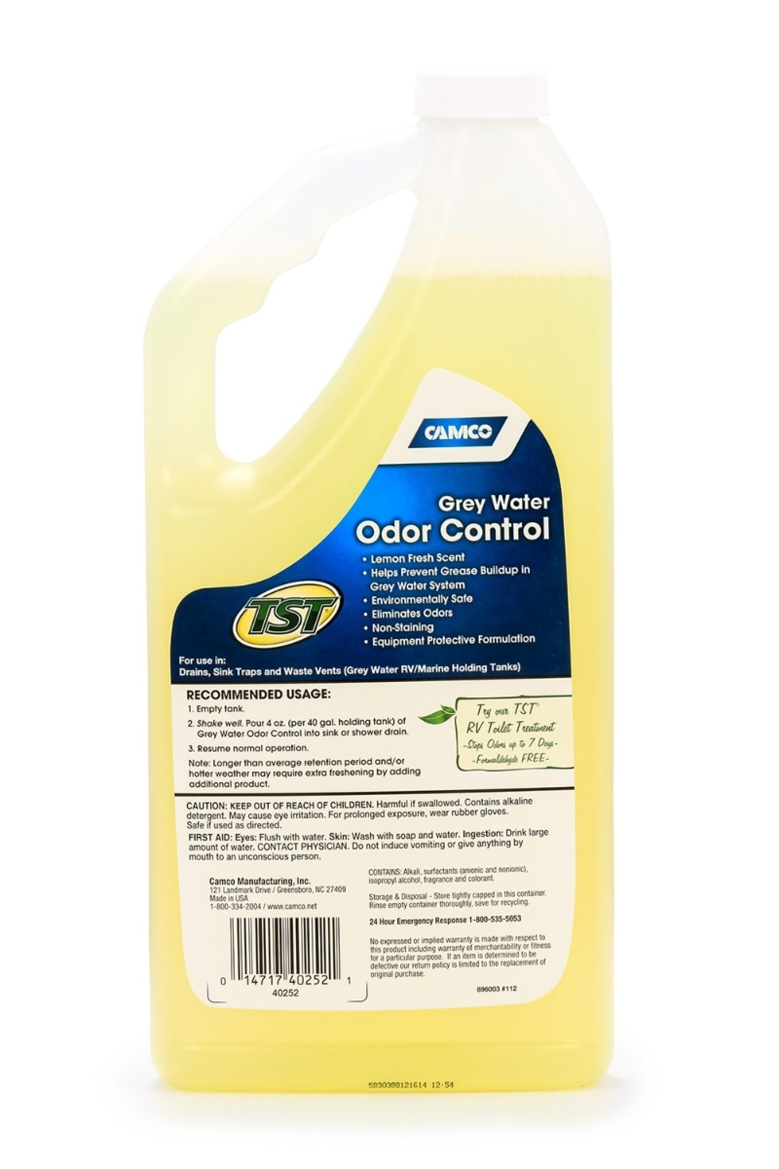 Camco Lemon Scent Grey Water Odor Control 32 oz