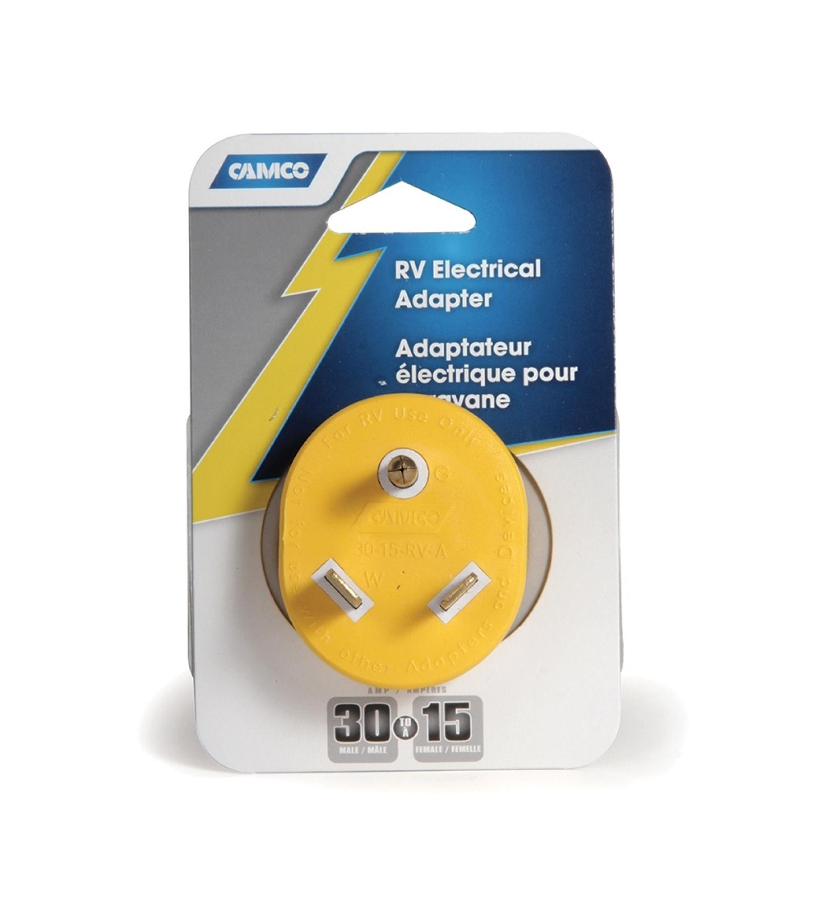 Camco 30AM/15AF PowerGrip Adapter