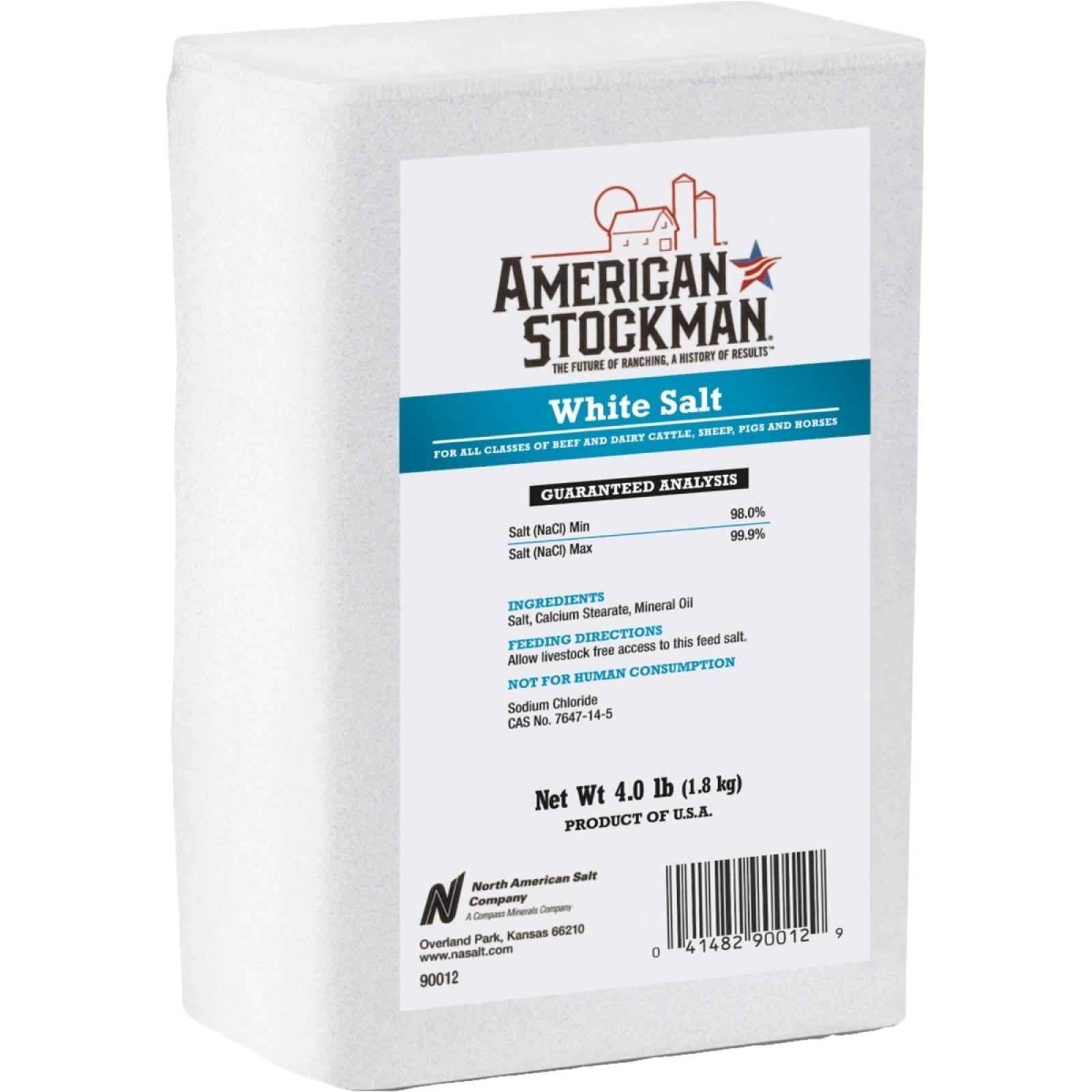 American Stockman White Salt Brick