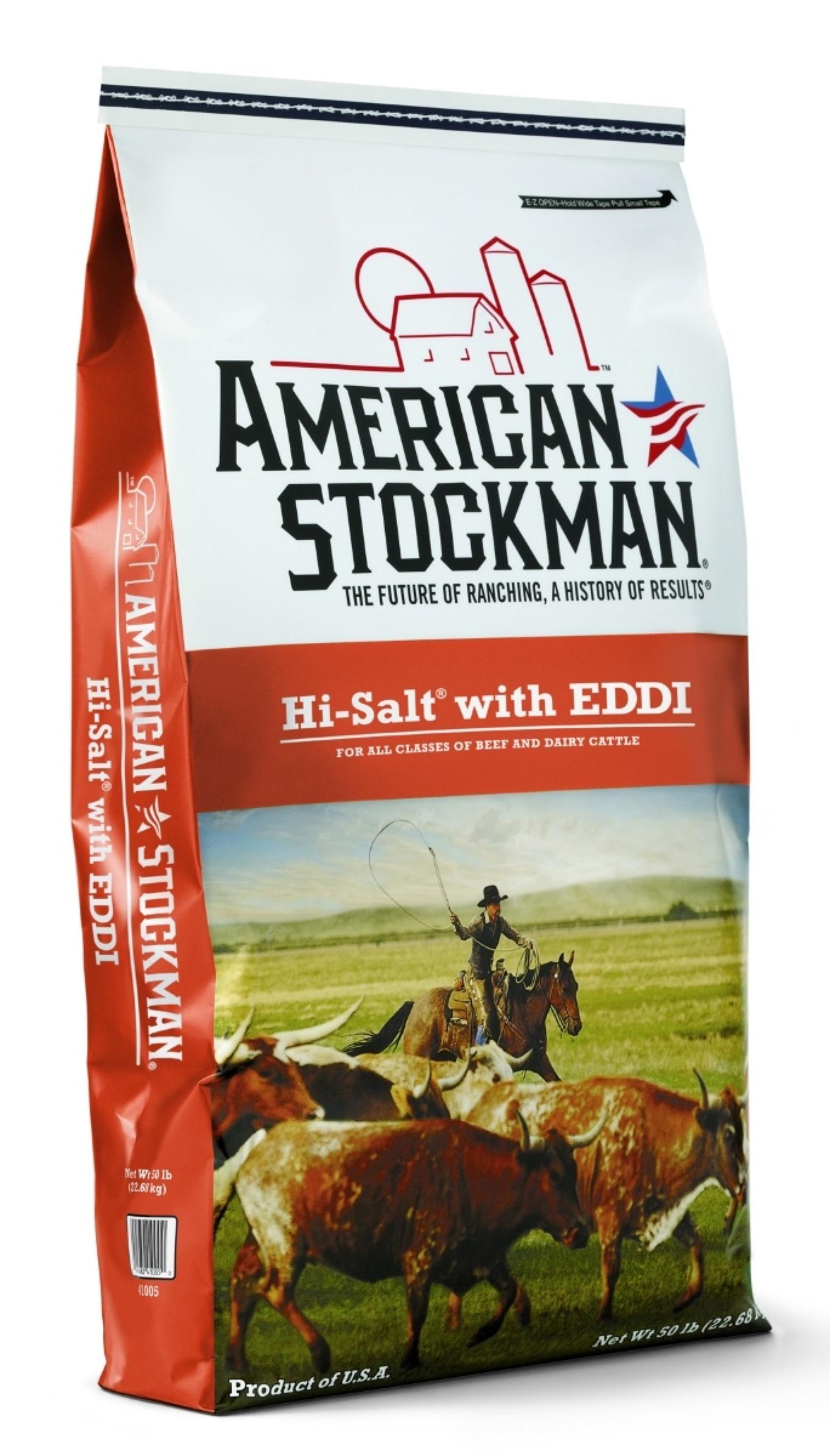 American Stockman Hi-Salt with EDDI Bag