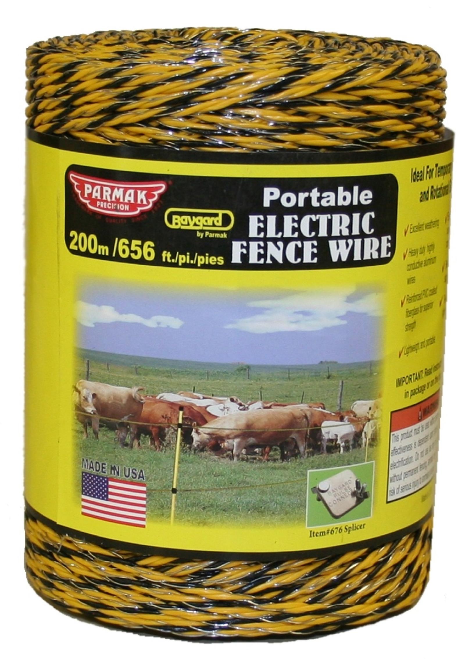 Parmak Baygard Electric Fence Wire 200m/656ft