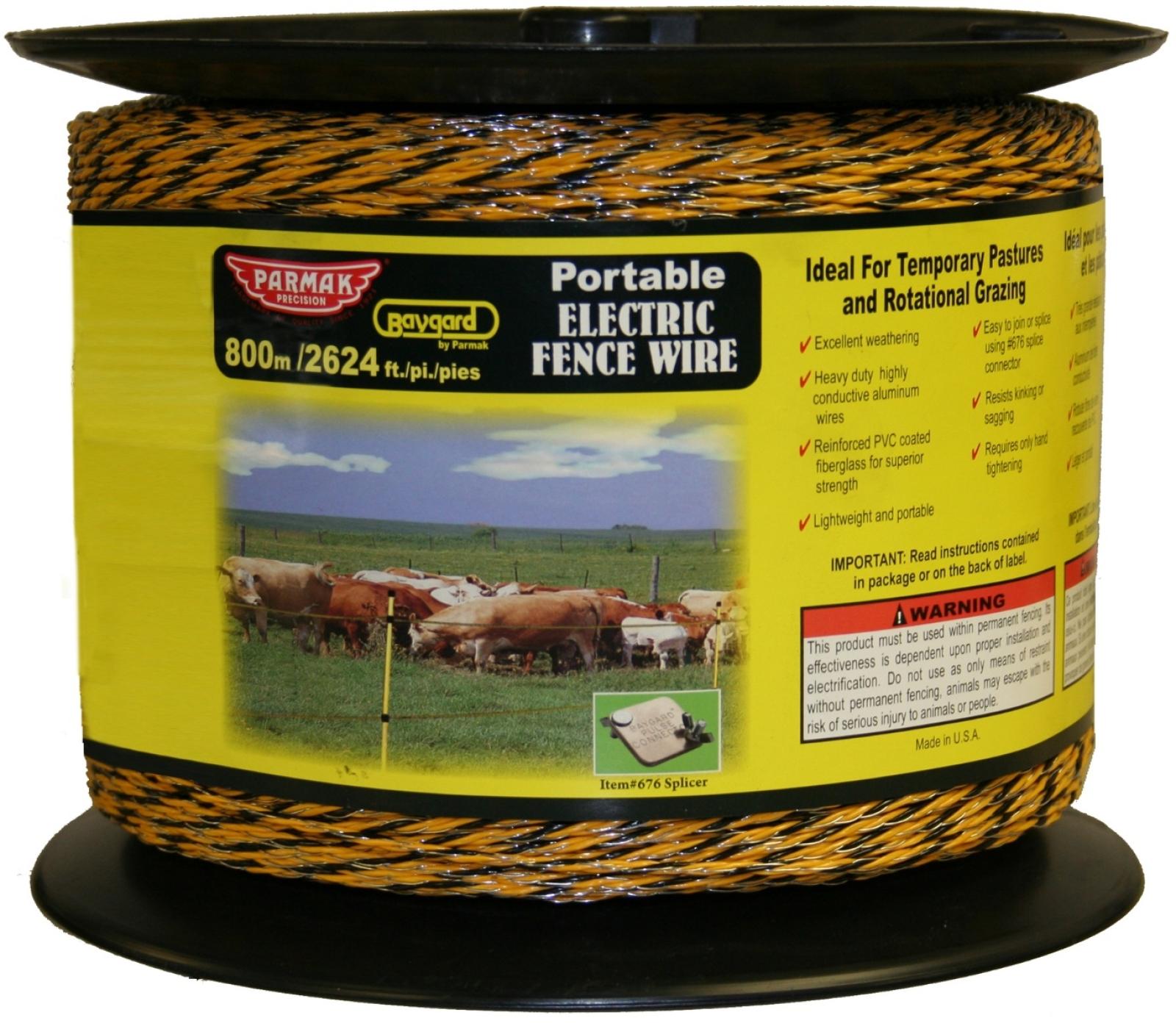 Parmak Baygard Electric Fence Wire 800m/2624ft