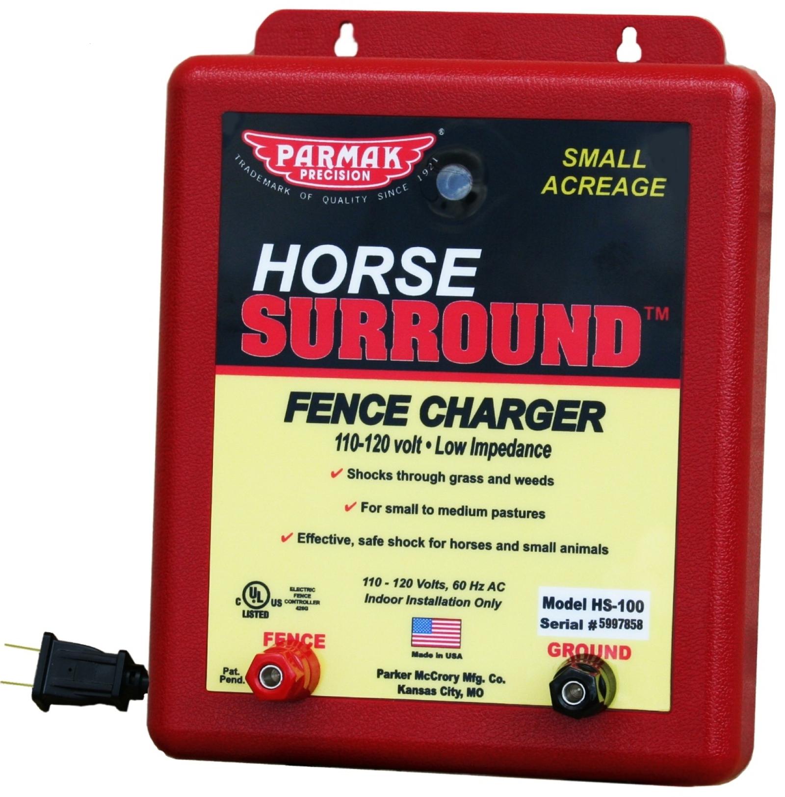 Electric Fencer Horse Surround Charger 110 - 120 Volt