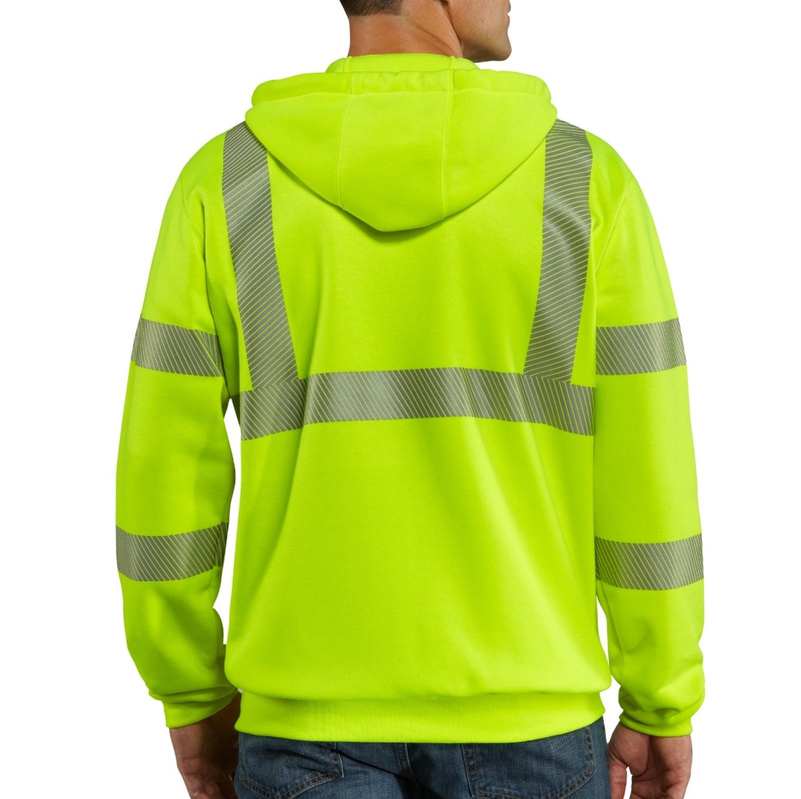 Carhartt Force® High-Visibility Zip-Front Class 3 Sweatshirt