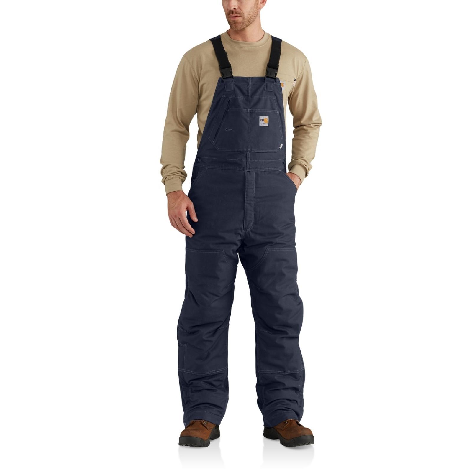 Carhartt duck bib overall quilt lined hotsell