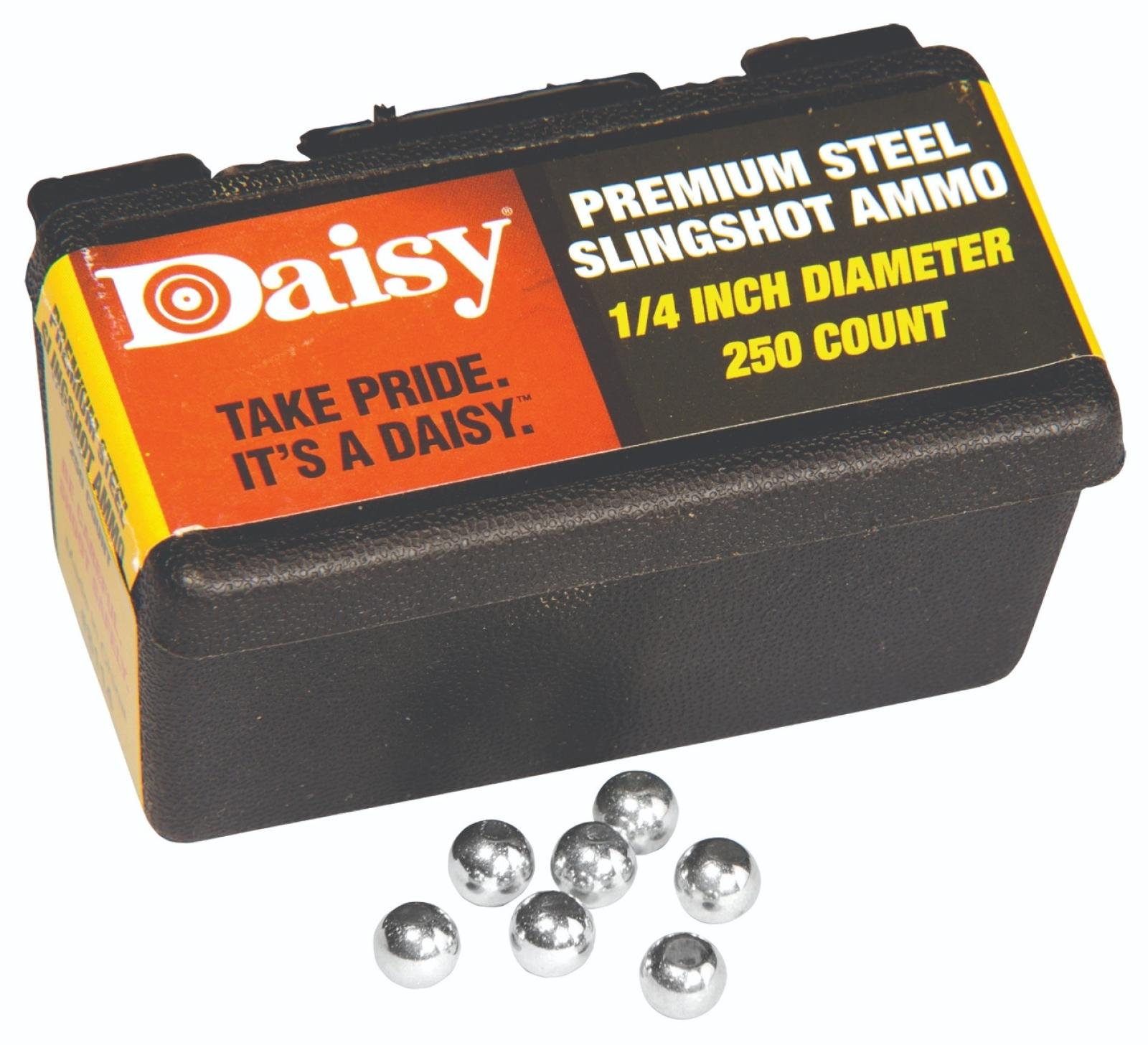 Daisy PowerLine 1/4-inch Steel Slingshot Ammo