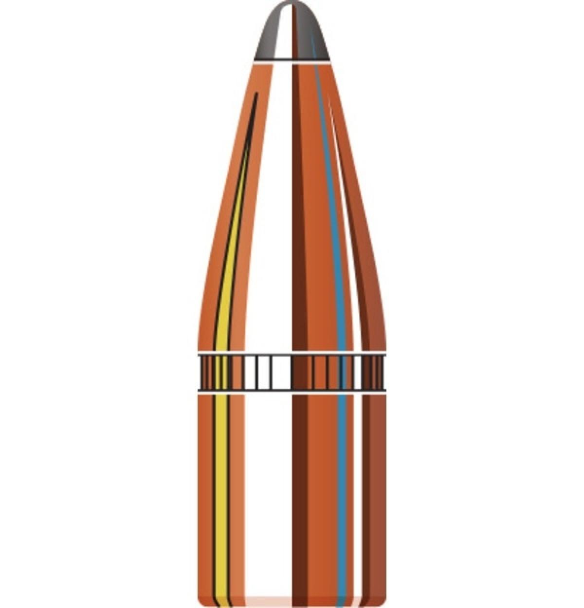 Hornady 22 Cal .224 55 gr SP with cannelure Ammunition