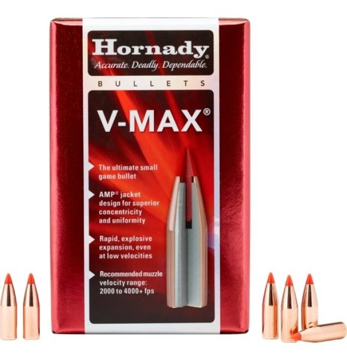 Hornady 270-6.8mm .277 110 gr V-MAX Bullets with Cannelure