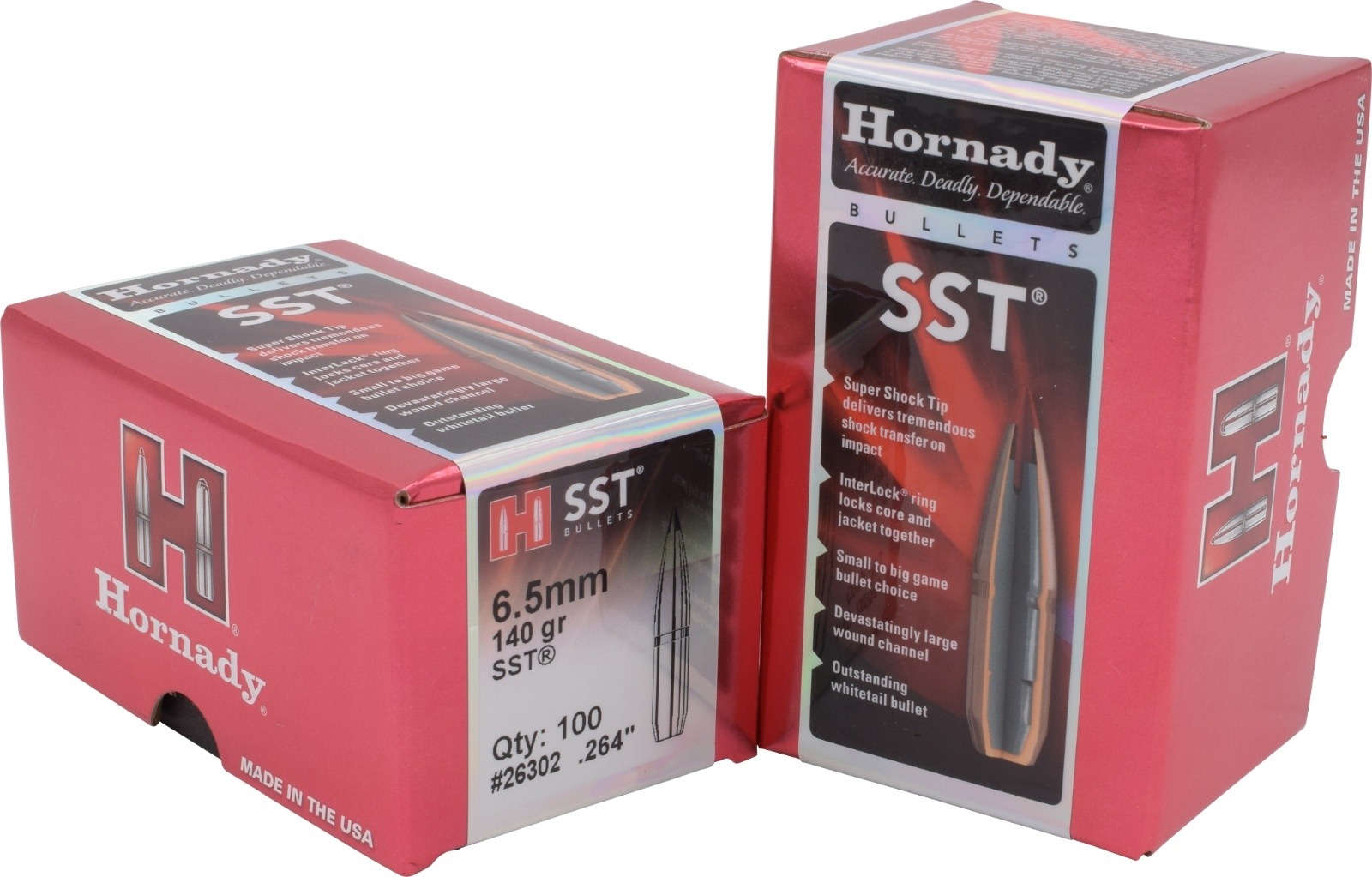 Hornady 6.5mm .264 140 gr SST®