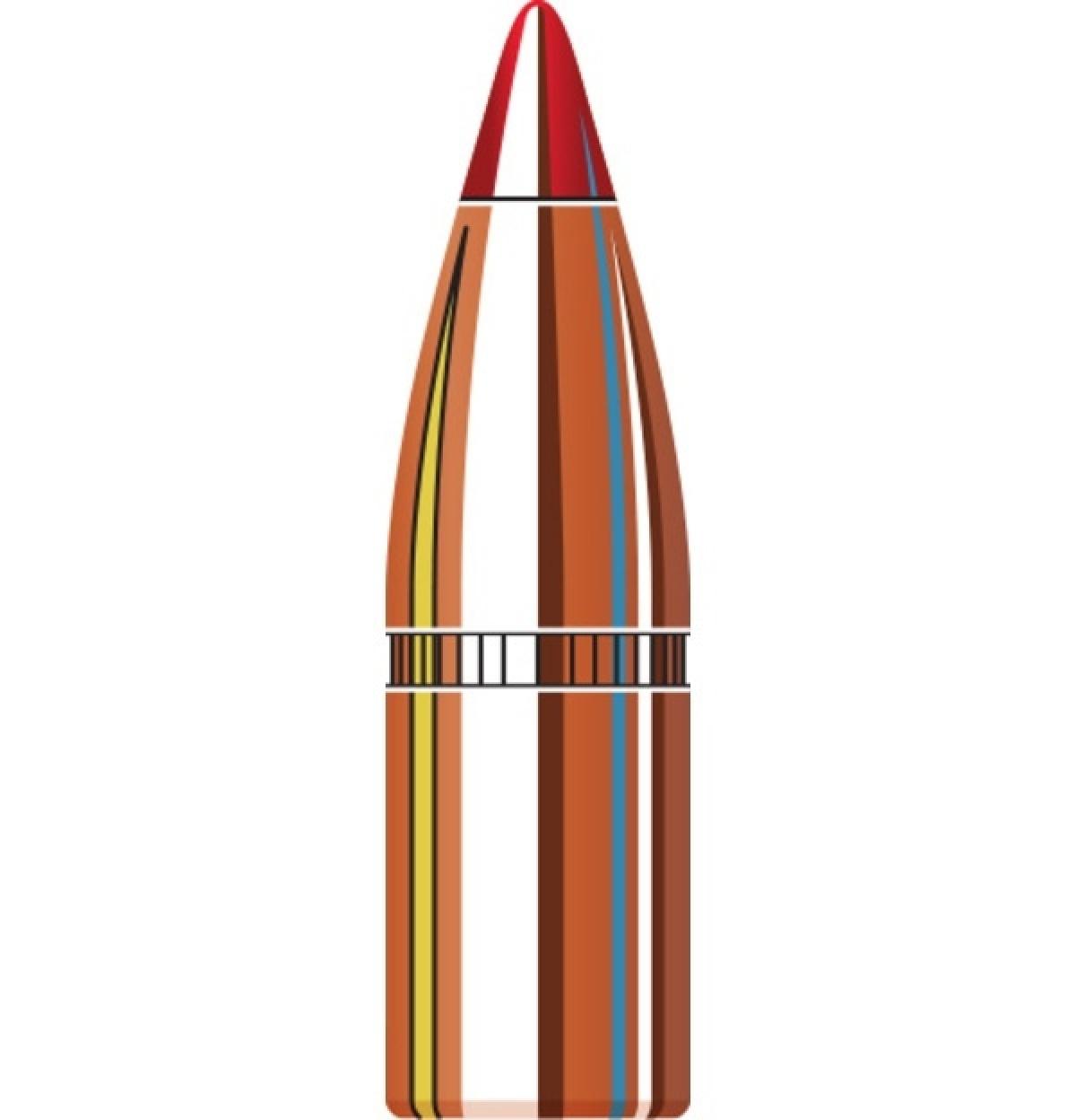 Hornady 22 Cal .224 55 gr V-MAX® with Cannelure