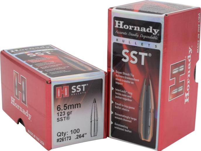 Hornady 6.5mm .264 123 gr SST® (Grendel/LBC/Lapua) Bullets