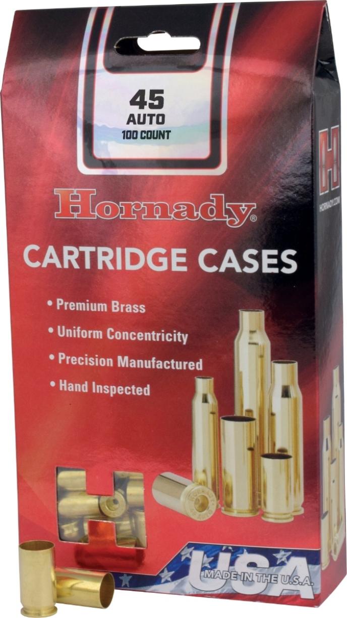 Hornady 45 Automatic Unprimed Brass 200 Count