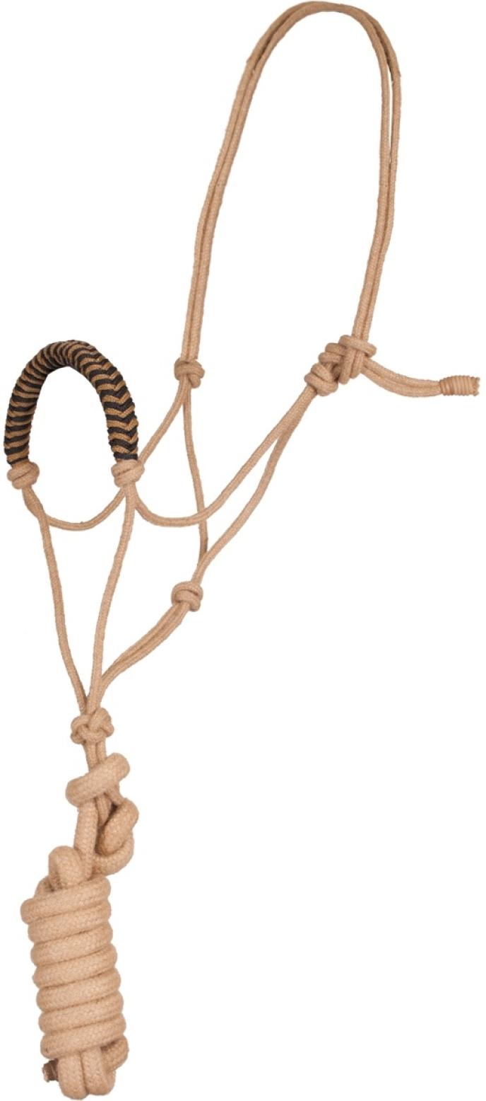 Jute Rope Halter With Lead