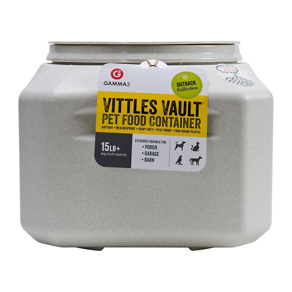Vittles Vault Outback Dog Food Container 1520 lbs Products Shipton