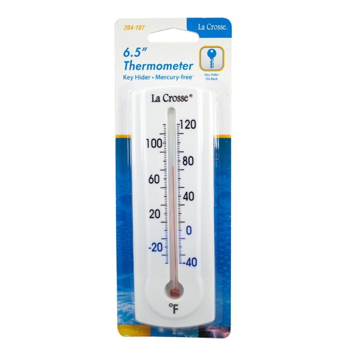 La Crosse Thermometer with Key Hider