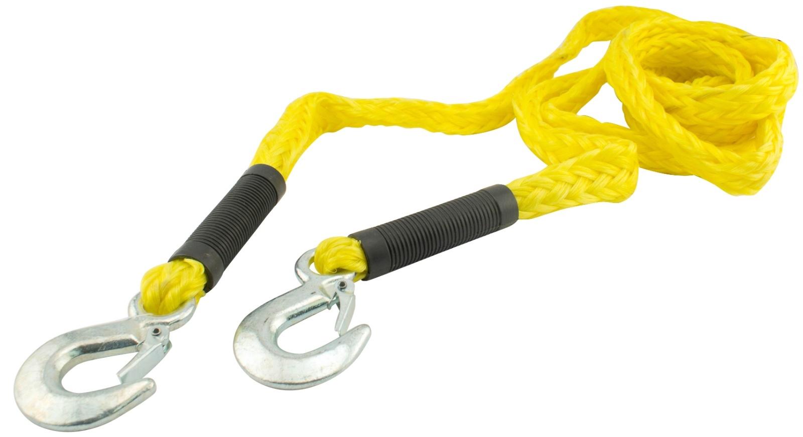 3/4" x 14 Yellow Tow Rope 6000 lb. rated.  