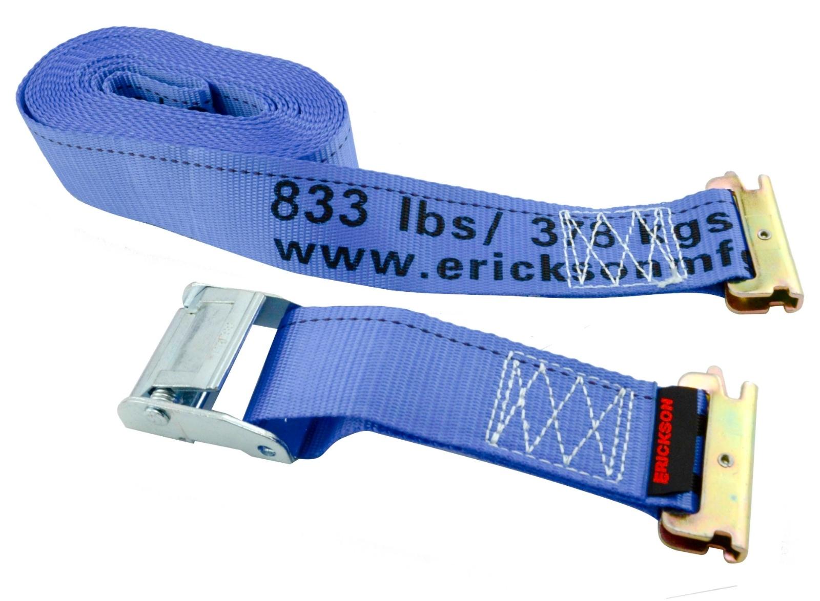 2" x 10' Cam Lock Logistic Strap 2000 lb. rated.